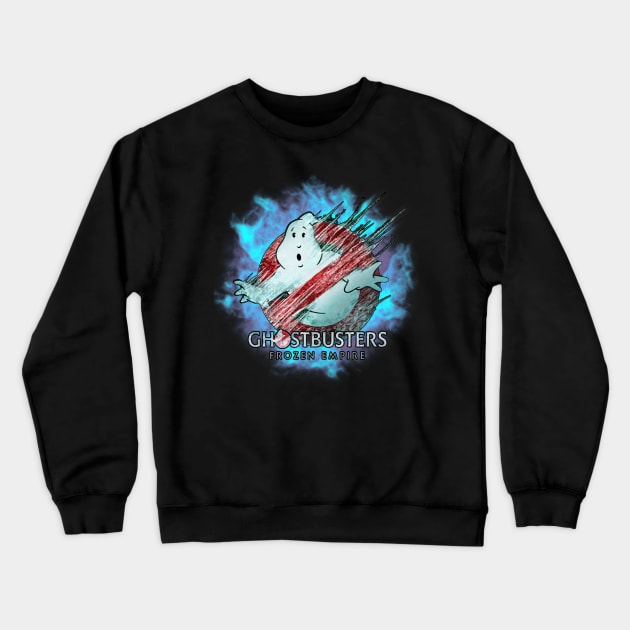 Frozen empire fan art Crewneck Sweatshirt by GCNJ- Ghostbusters New Jersey